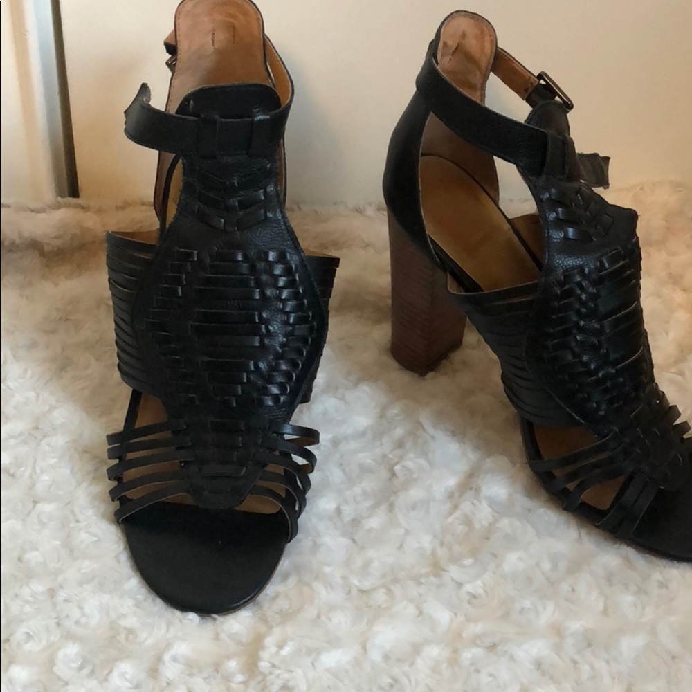 Dolce Vita black block heel sandals